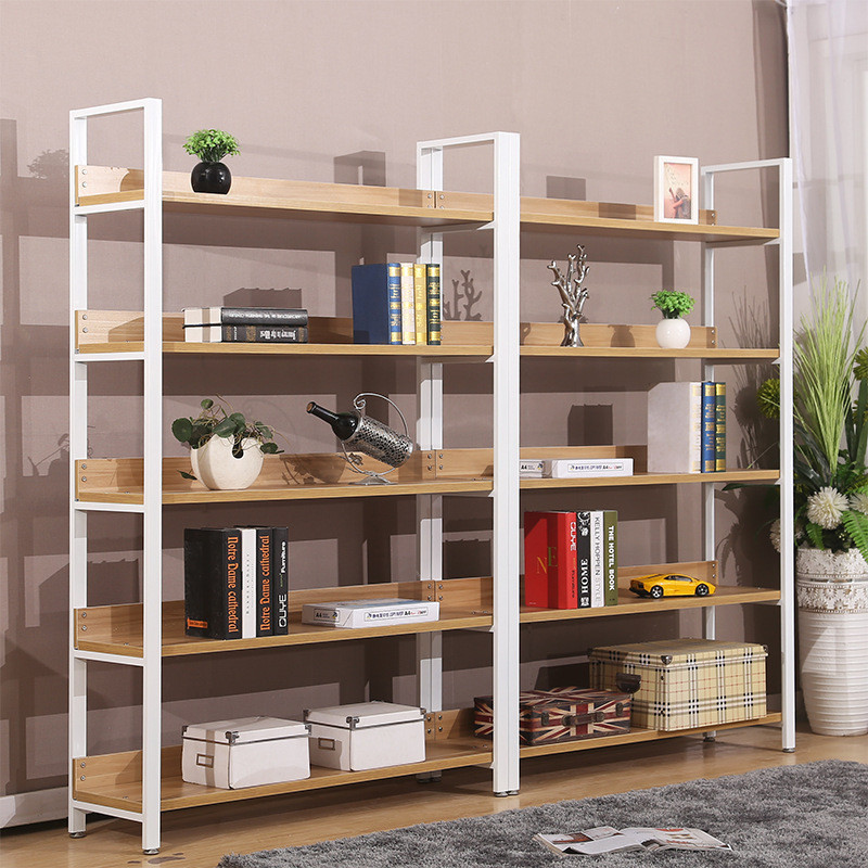 Multi-Layer Shelf Iron Floor Bookshelf Wholesale Shoe Store Sample ...