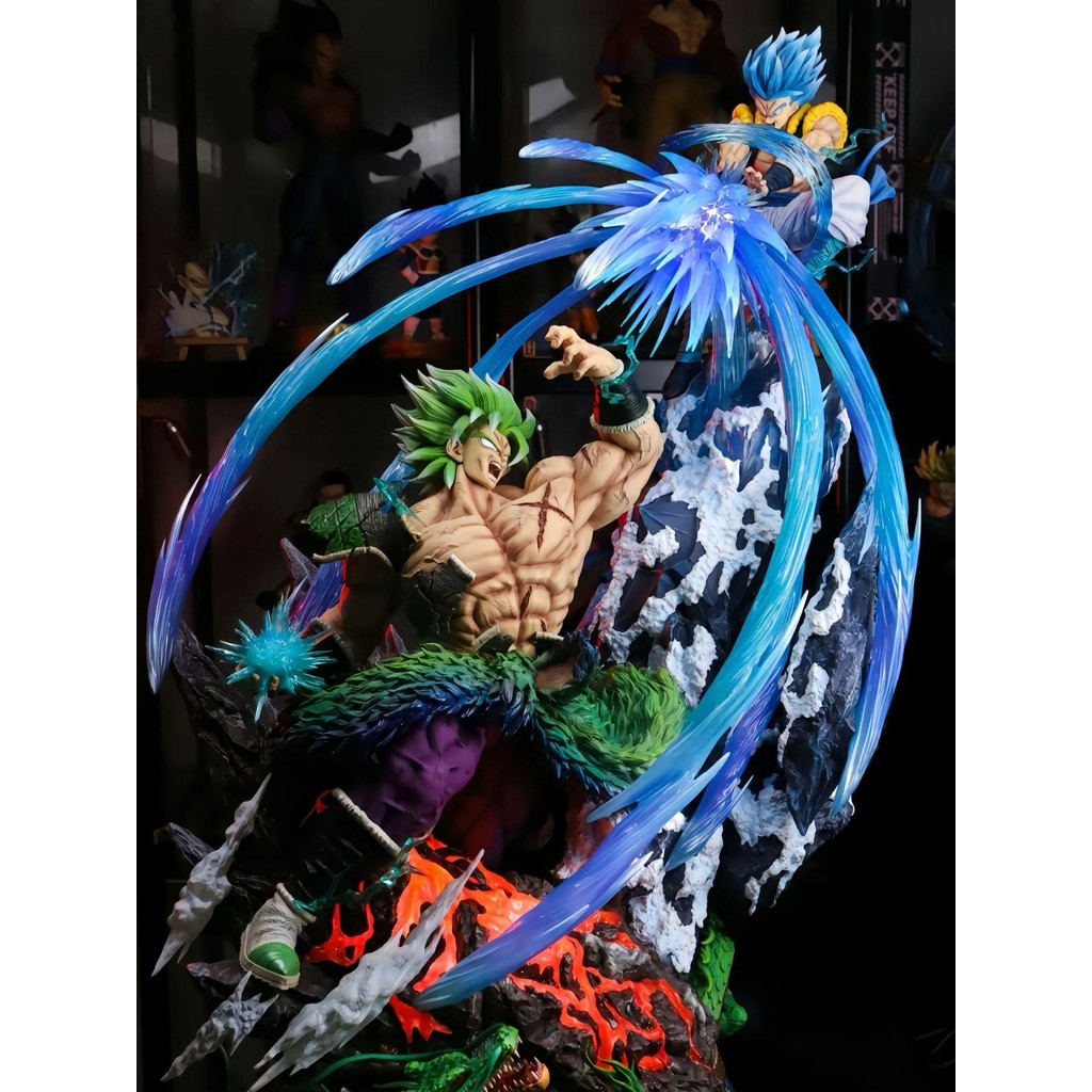 Dragon Ball GK figure Cloud Rise Broly VS Gogeta Dragon Ball ...