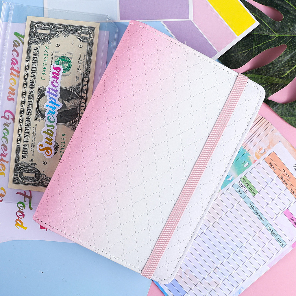 Money Saving Planner Organizer Wallet A6 Budget Binder Set Budget Cash ...