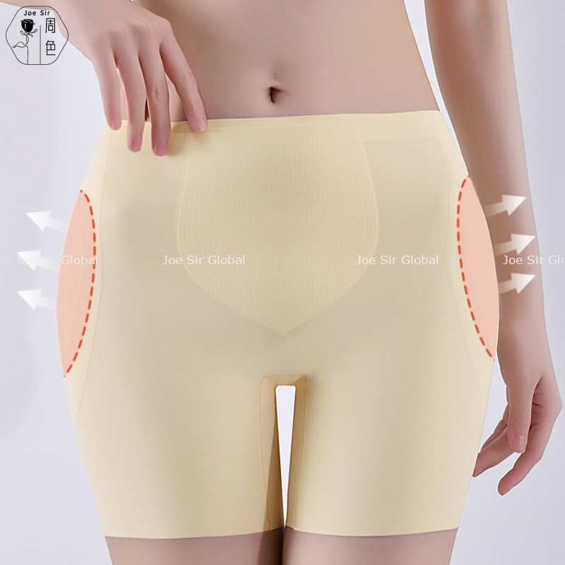Joe Sir Seamless Padded Panty for Women - Hip Enhancer Shorts with Butt ...