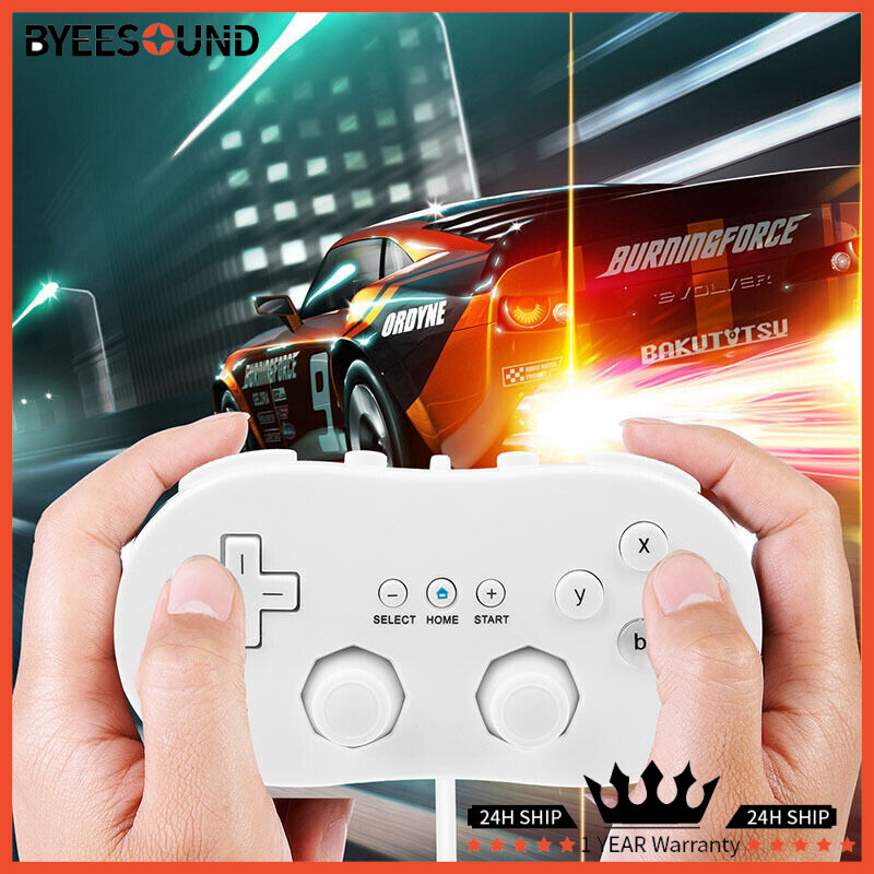 1x Wired Classic Controller For Nintendo Wii/Wii U Remote | Shopee ...