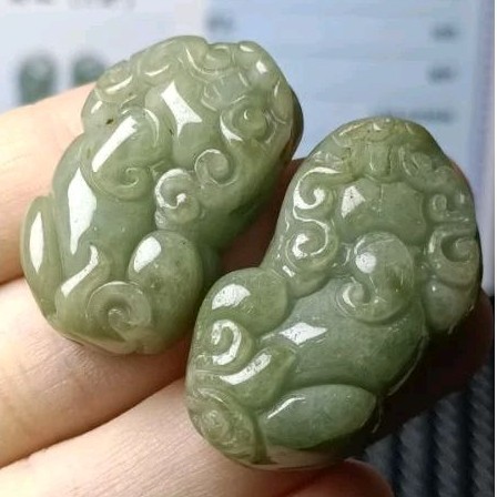 (Certificate) 100% Natural High Quality Natural Burmese Jade /Jadeite ...