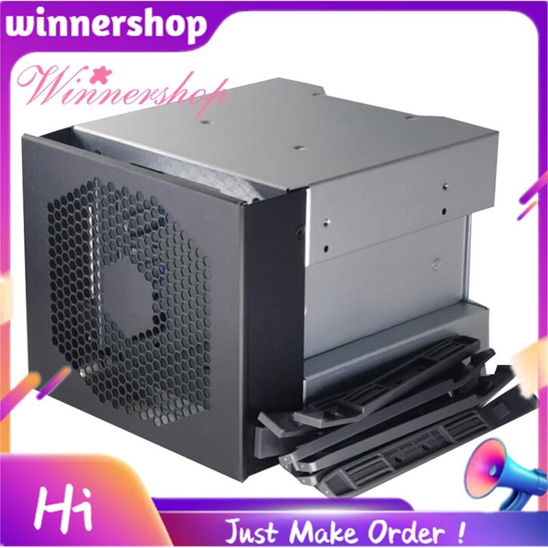 4Bay Large Capacity HDD Hard Drive Cage Rack 5 Inch 3 x Optical Drive