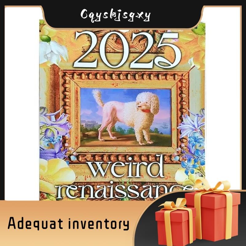 cqyskjsgxy 2025 Wall Calendar Dogs Mystiques Medieval Dogs Wall ...