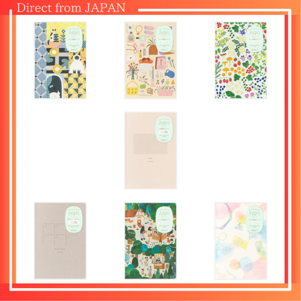 Midori Note Yurulog Cat Pattern B6 15353006 ,cat pattern,My life ...
