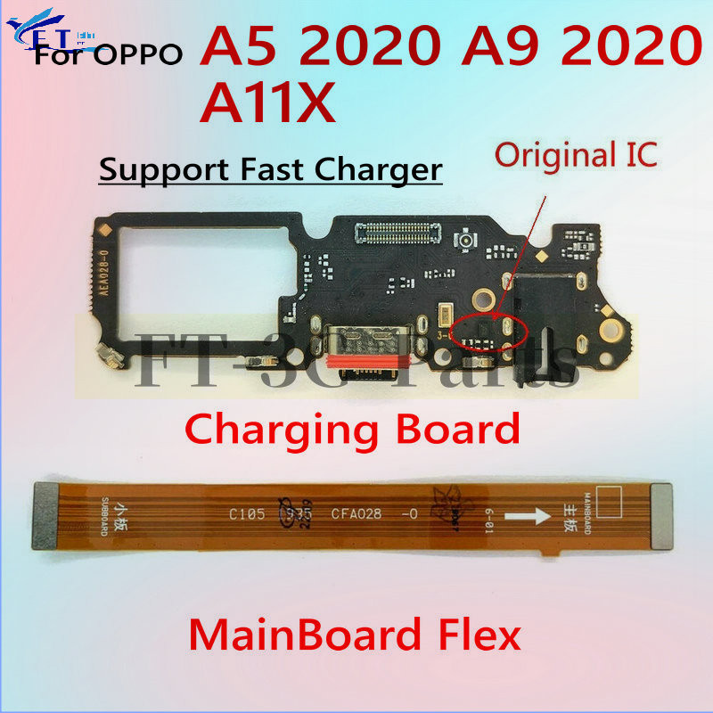 For OPPO A5 2020 / A9 2020 / A11 A11X Original USB Charging Dock Port ...