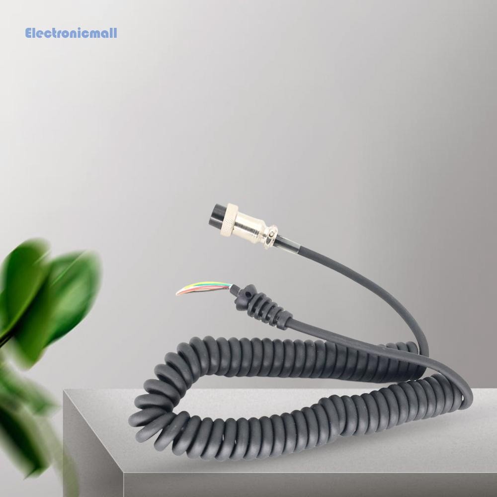 HM-36 Handheld Speaker Mic Micorphone Cable 8 Pins Speaker Spring Cord ...