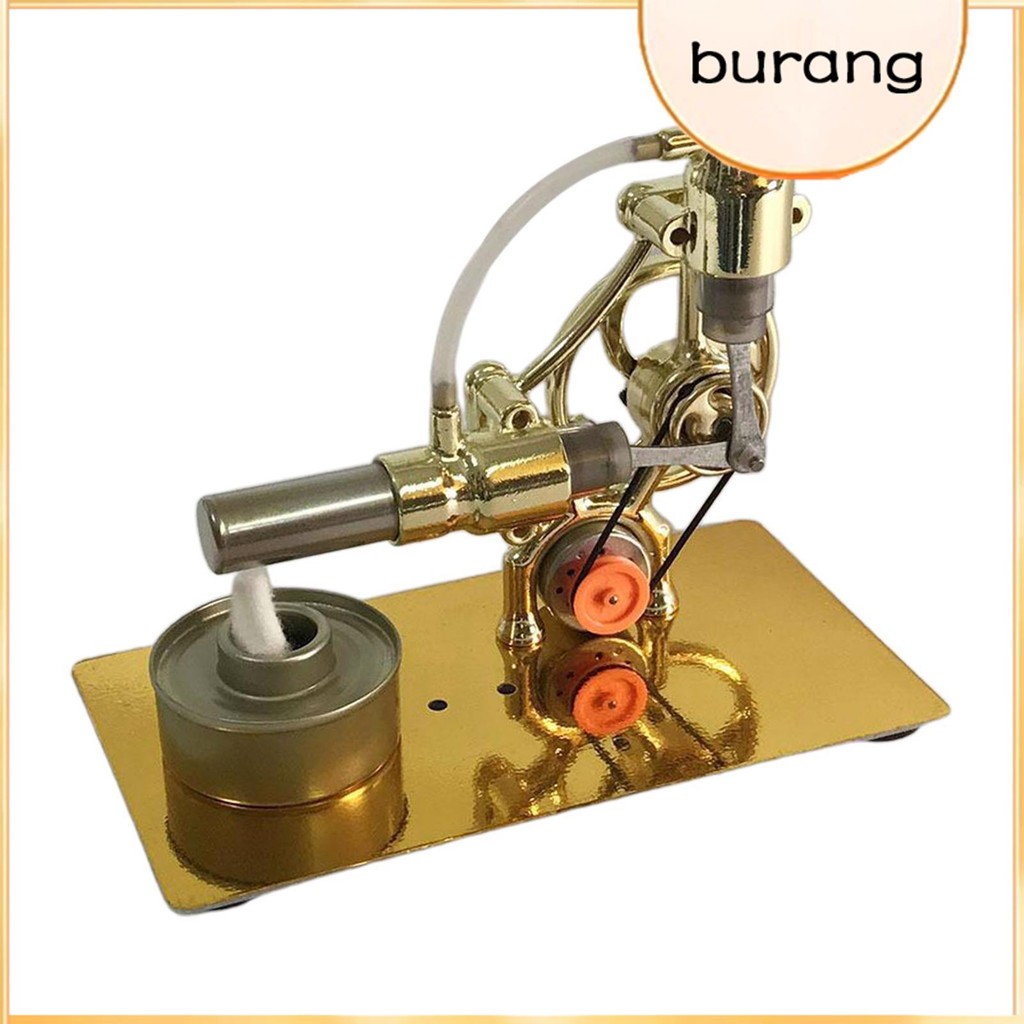 Miniature Steam Lab Model Electricity Toy Hot Air Stirling Engine ...