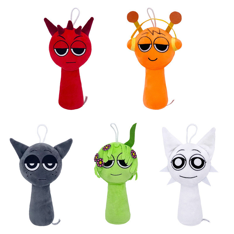2025 Cross-Border New Product Sprunki Plush Rhythm Box Plush Toy Doll ...