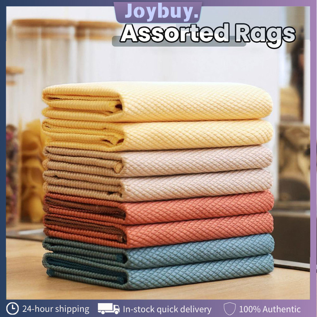 【Quickly absorb water】Microfiber Towel Rag Multipurpose Cleaning Table ...
