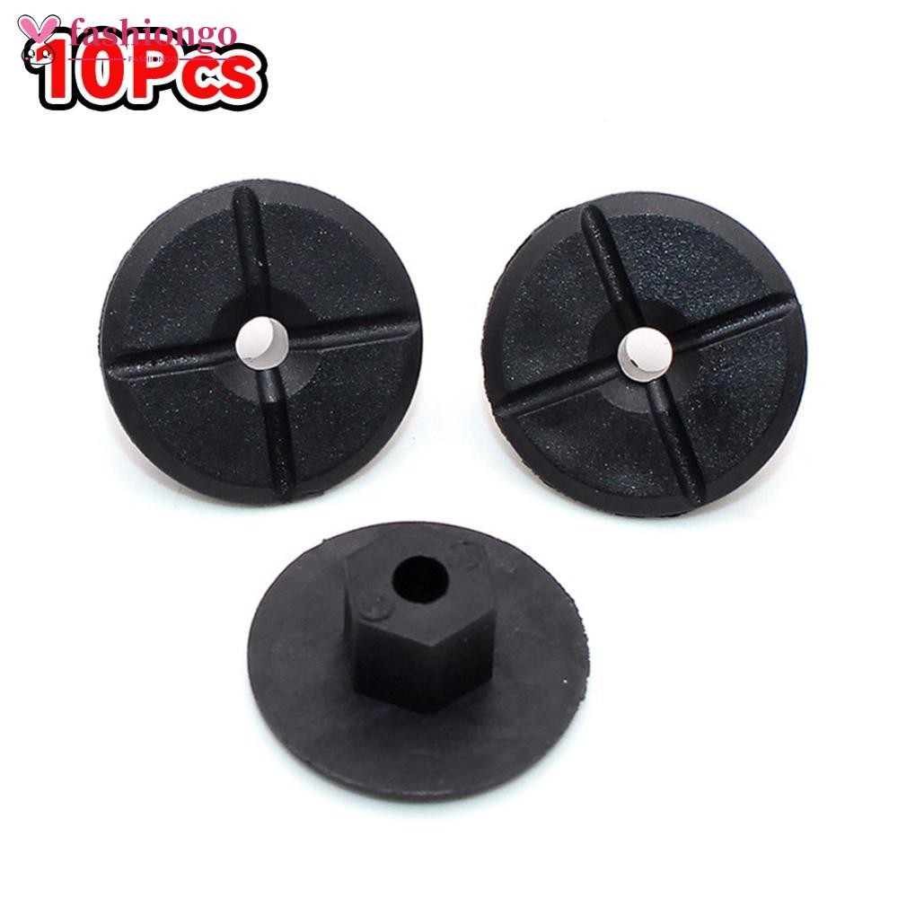 FASHIONGO 10Pcs Car Fastener Nut Fender Mud Flap Splash Guard Wheel ...