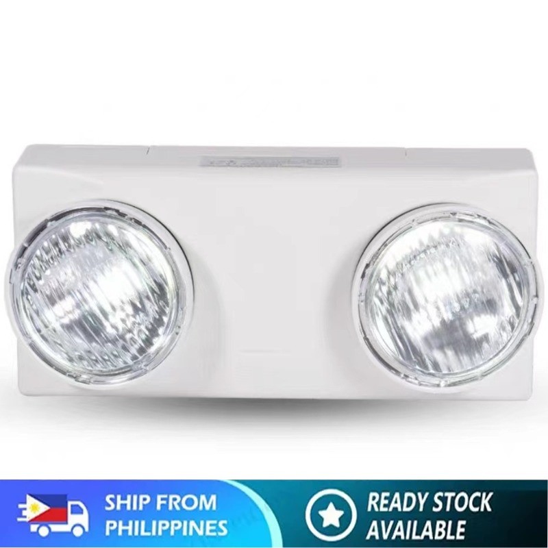 [Local Shipment] 2*3W Emergency Light Twin Dual LED Wall Mounted ...