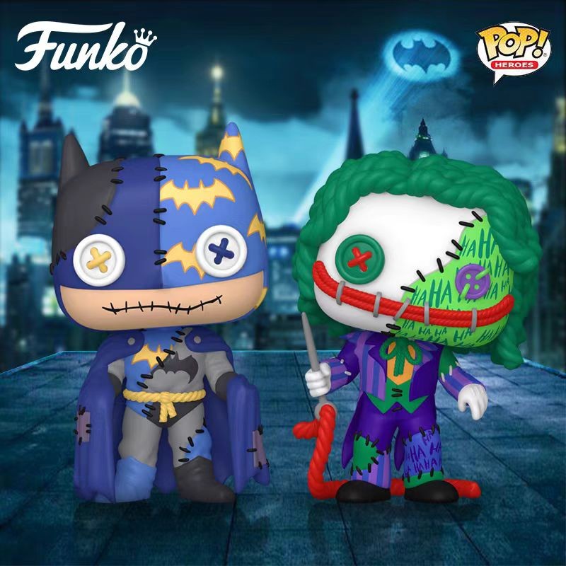 Funko Pop Christmas Superman Muppet Batman Figure Joker Doll Ready ...