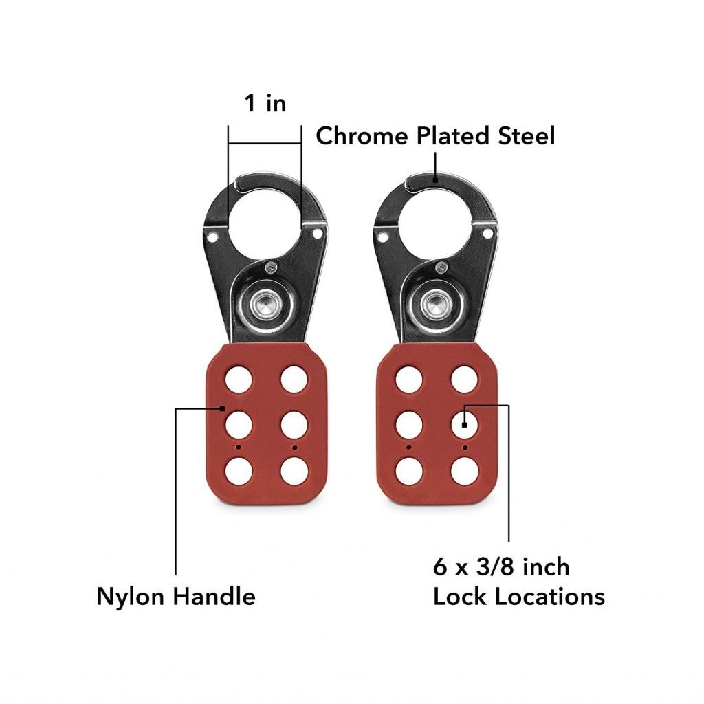 Hahao Electrical Lockout Tagout Kit High Strength Safety Padlock Set ...