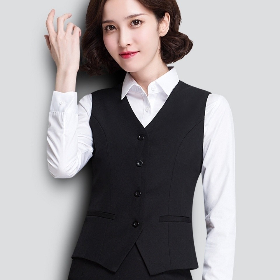 Interview Wear Suit Professional Wear Uniform Female Ladies Vest Cover ...