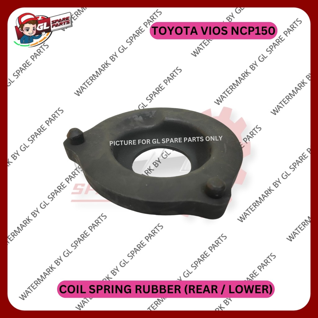 COIL SPRING RUBBER (REAR & BELAKANG) TOYOTA VIOS NCP150 NSP151 NSP150 ...