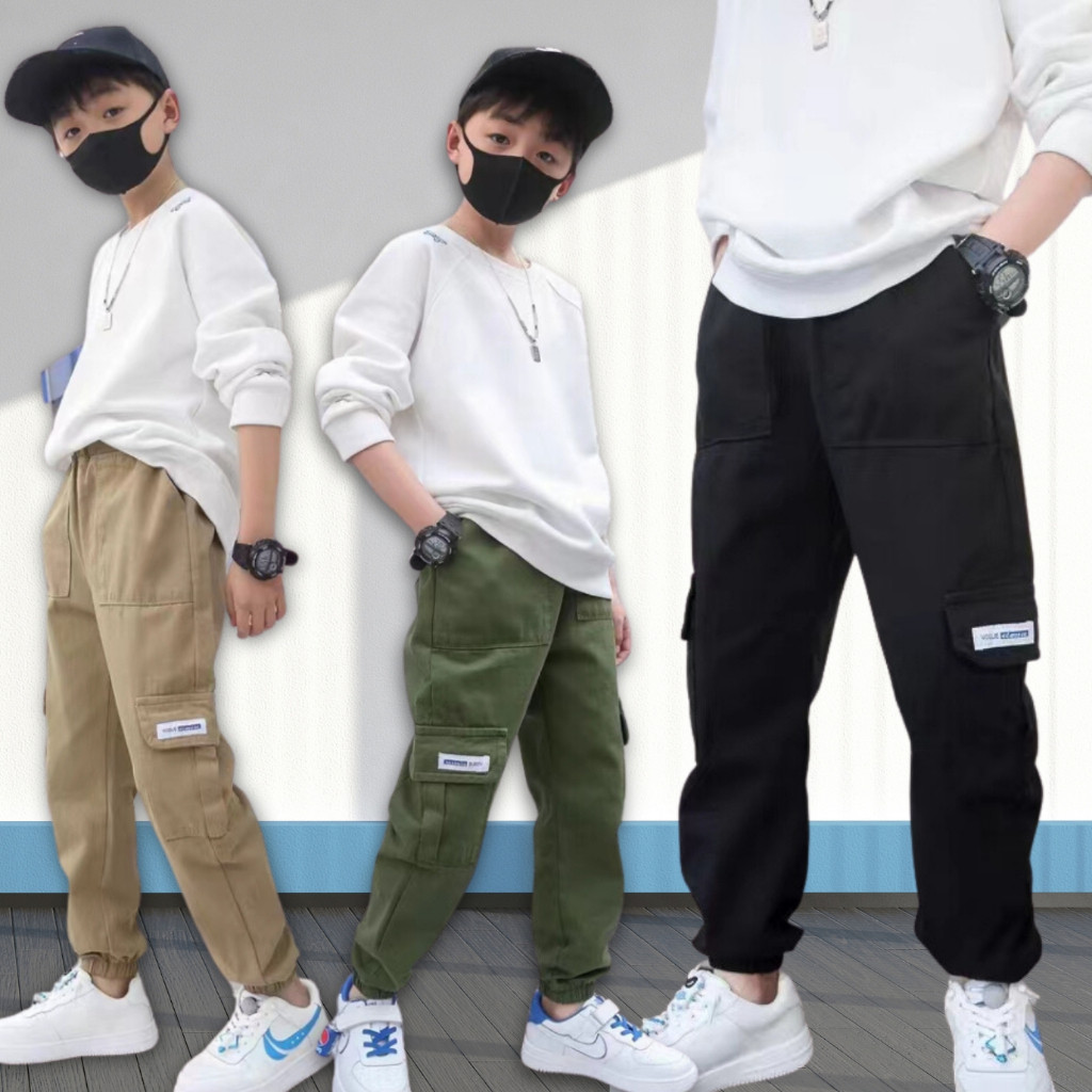 BOYS HUSTLE CARGO SET