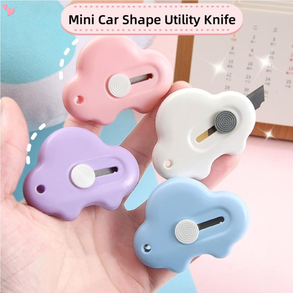 Mini Utility Knives Car Shaped Box Cutter Retractable Mini Utility ...