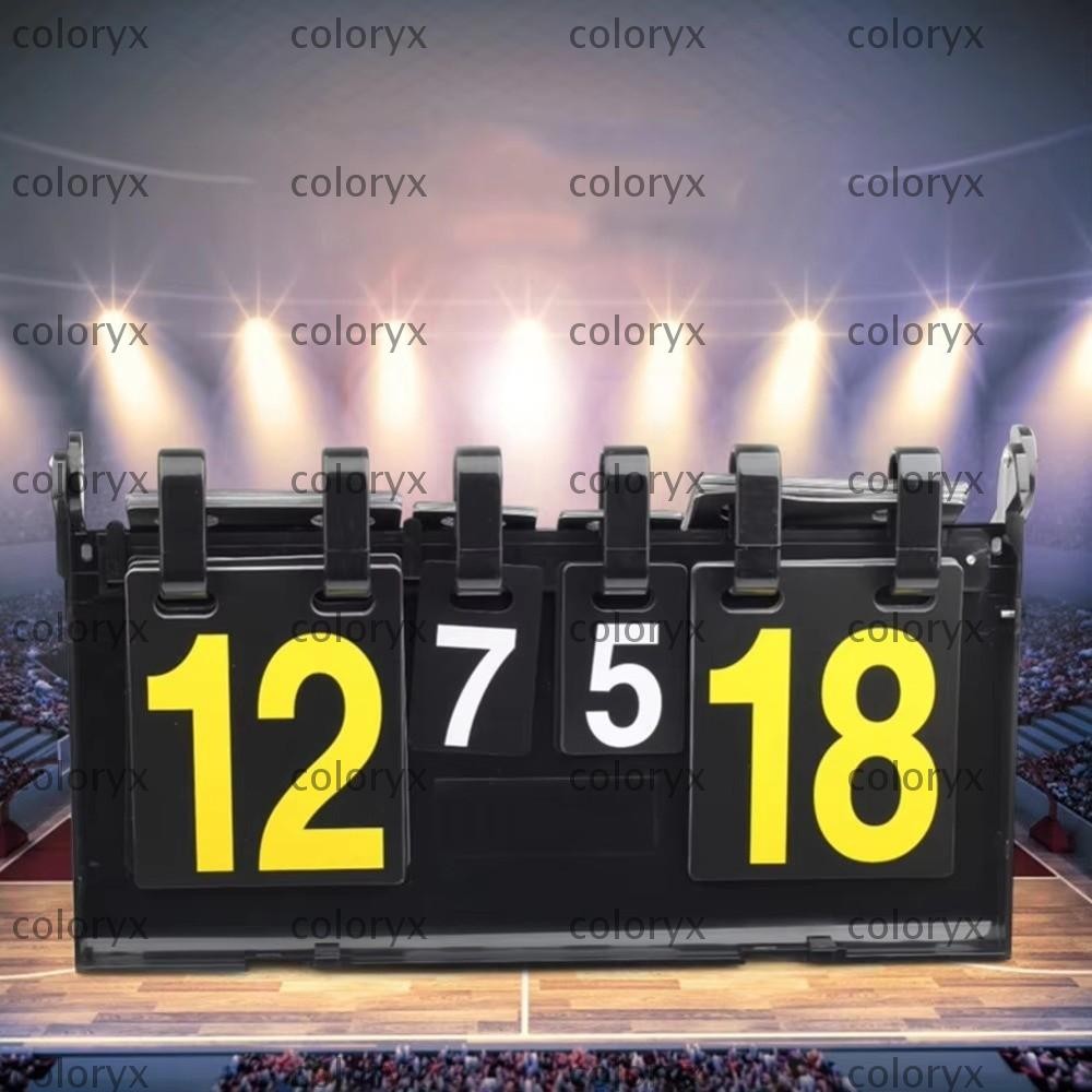 COLORYX Digital Tabletop Scoreboard, 4-Digit Waterproof Exercise ...