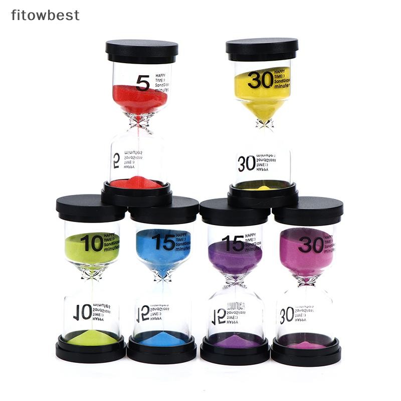 Fbph 5/10/15/30 minutes Sand Watch Hourglass Sandglass Sand Cook Clock ...