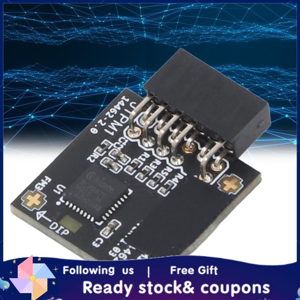 Xiyijia TPM2.0 Encryption Security Module SLB 9670 SPI Motherboard ...