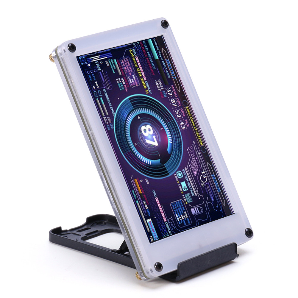 Dual USB 3.5 inch IPS CPU GPU RAM HDD Monitor Secondary Screen for ...