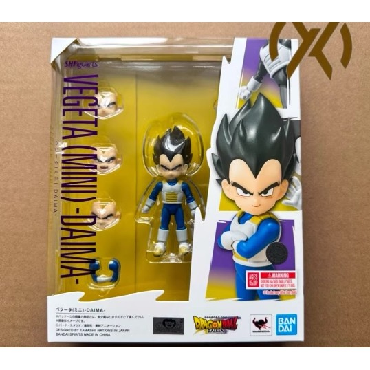 Bandai SHF MINI DAIMA Vegeta Dragon Ball Z Mini Q version finished ...