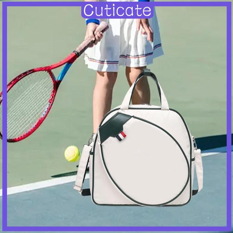 [CUTICATE] Tennis Bag Tennis Racket Bag Portable Outdoor Fitness Sport ...