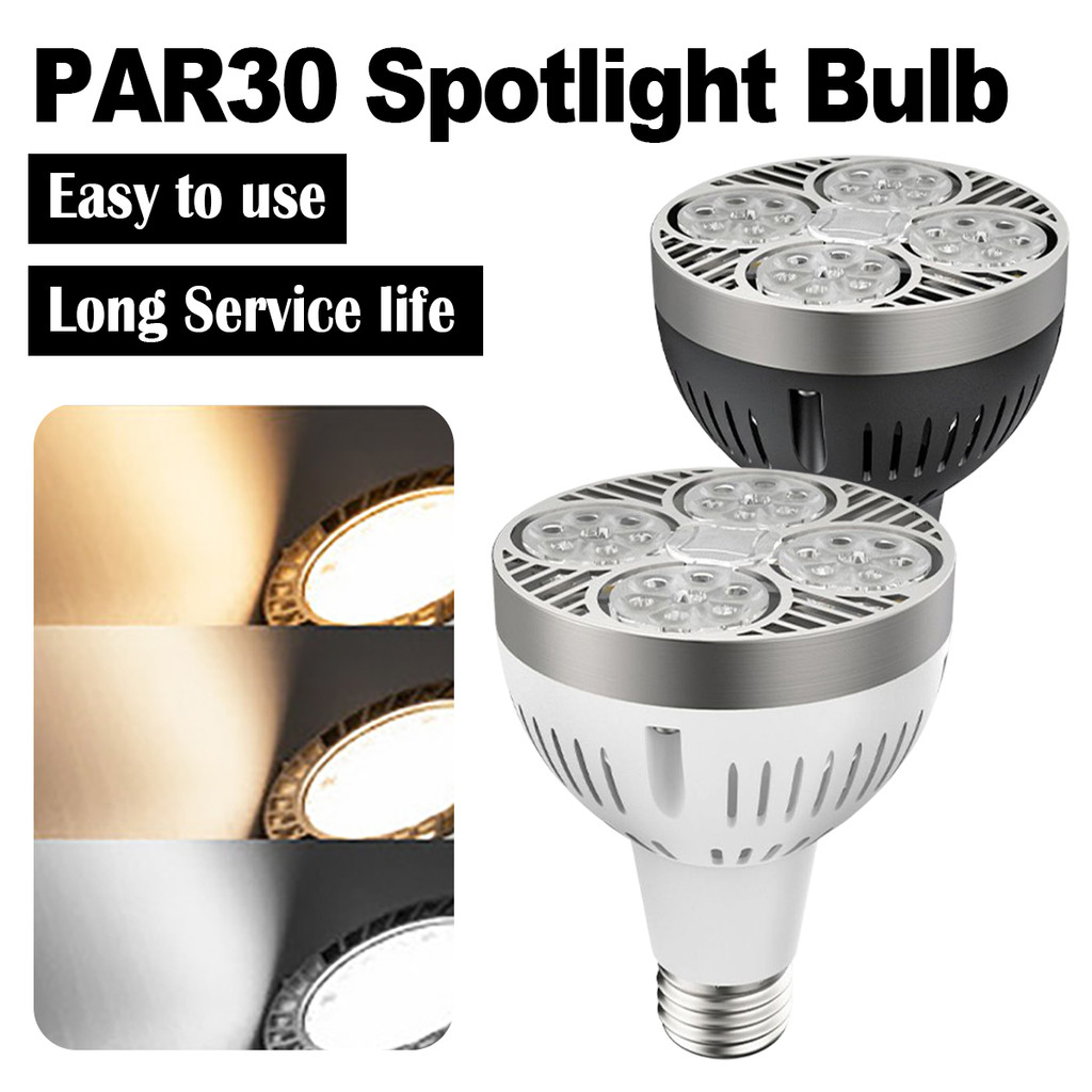Par30 Led Light 220V E27 Bulbs Track 24degree Beam 25W 35W 40W 45W ...