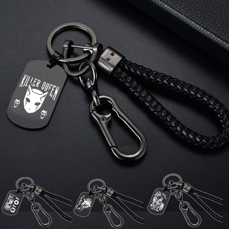 Anime JoJo's Bizarre Adventure Keychain Car Diamond Is Unbreakable ...