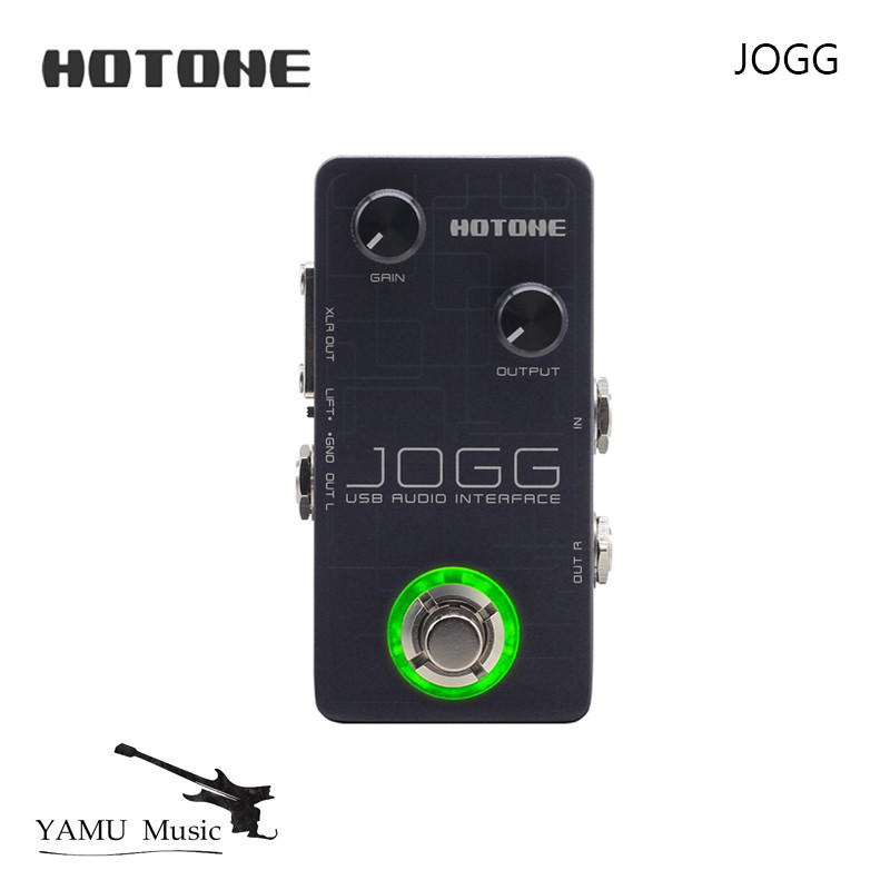 Hotone JOGG USB Audio Interface Pedal for Home Studio Support ASIO UA ...