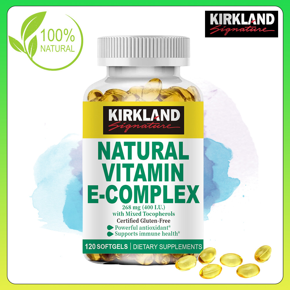 KIRK--LAND Vitamin E Complex Capsule Protect cell from oxidative stress ...