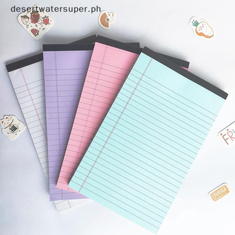 DSPH Tearable Legal Pad Office Supplies Ink-proof Tear-off Pages Wrig ...