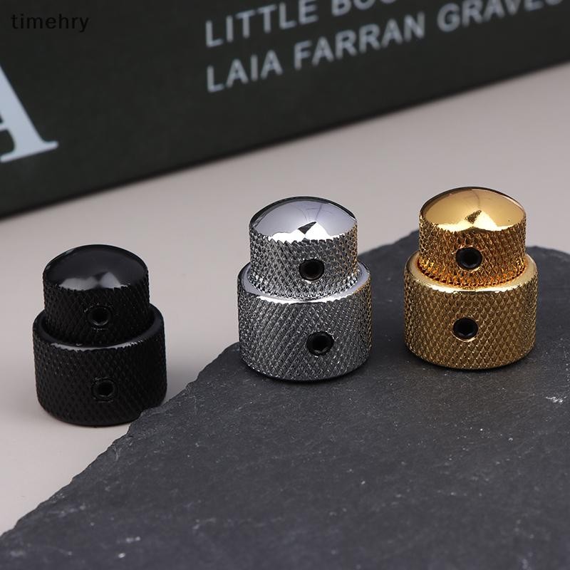 TY 2 In 1 Dual Concentric Tone Volume Blend Control Knobs Domed Metal ...