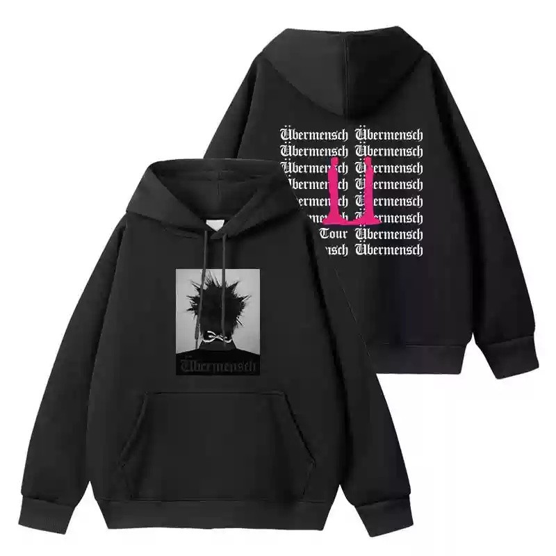 BH2 G-DRAGON 2025 world tour Ubermensch POWER Hoodie Anime