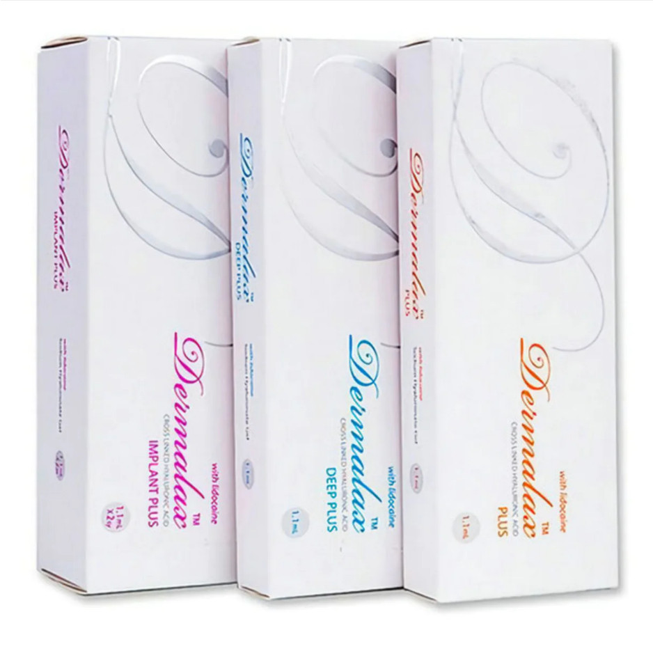Dermalax Implant Plus Filler With (2 × 1.1 Ml) Korean Dermal Hyaluronic ...