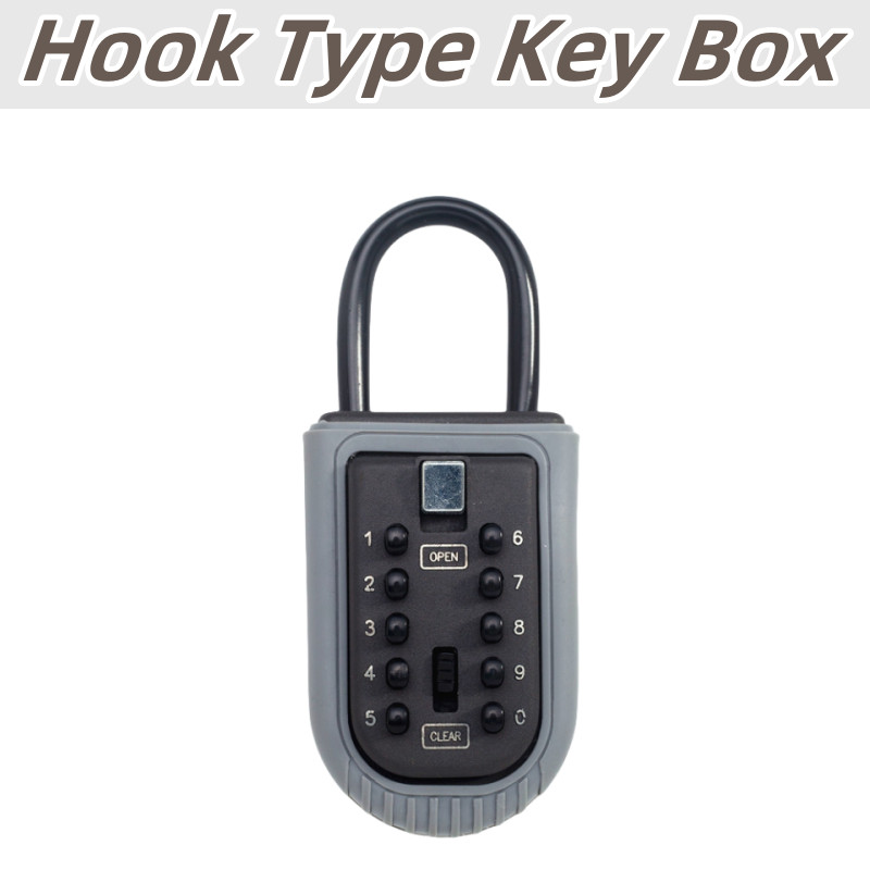 Key Box Hook Type Key Box Push Button Combination Box Hook With Locking ...