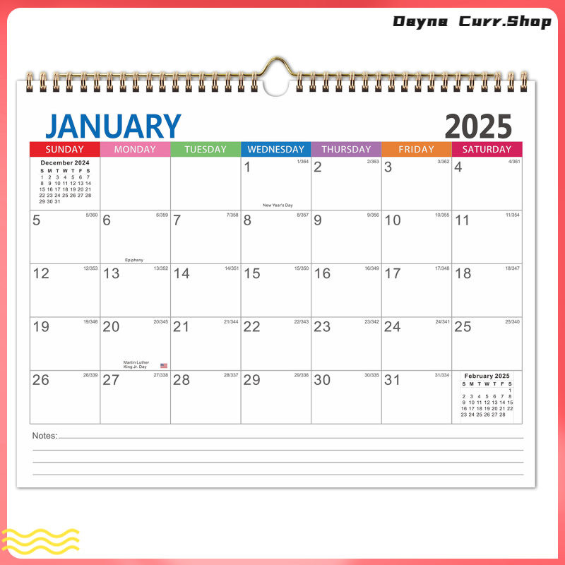 [CHRISTMAS GIFT] Fridge Calendar Refrigerator 20242025 Wall Daily