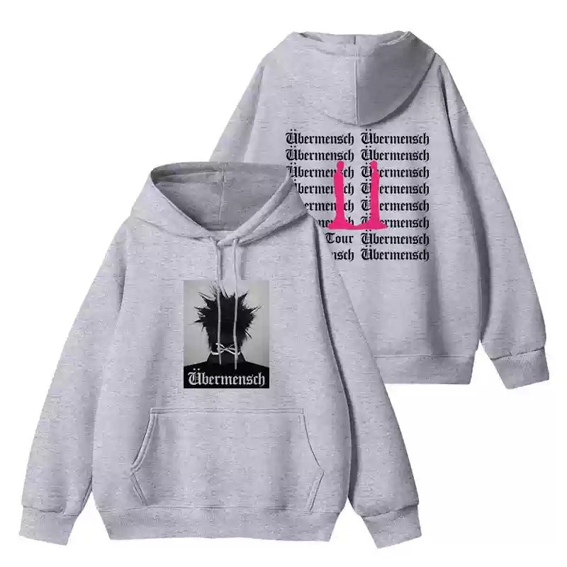 BH2 G-DRAGON 2025 world tour Ubermensch POWER Hoodie Anime