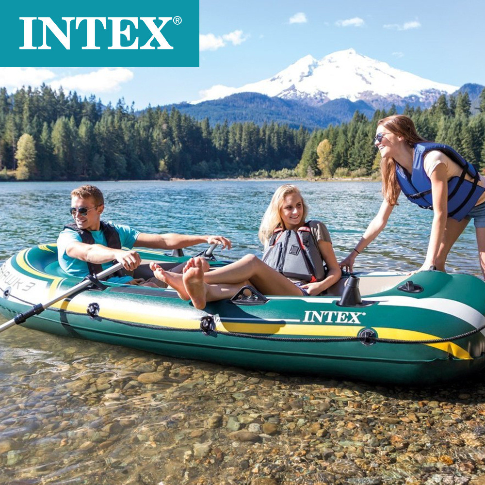 Wholesale Supply Intex Inflatable Boat68380 Seahawk Triple Inflatable