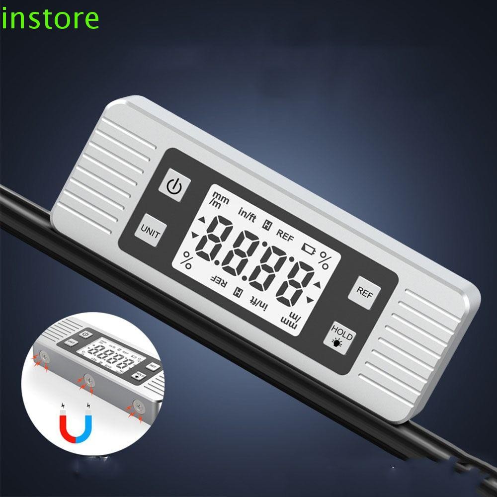 INSTORE Digital Level Box, Magnet 90 Degree Protractor Inclinometer ...