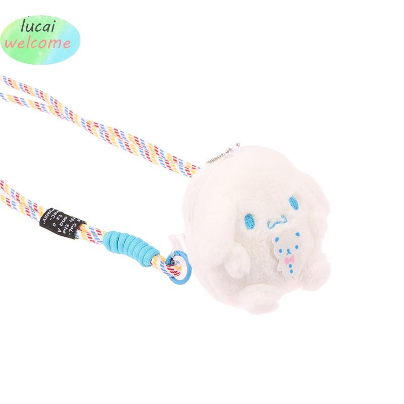 lu Sanrio Hello Kitty Plush Mobile Phone Back Clip Diagonal Rope Doll ...