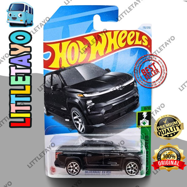 Hot Wheels 83 Chevy Silverado - HW Slammed 1/5 - HKJ06 - Carte Courte - GM - Pickup Truck - Mattel 2023