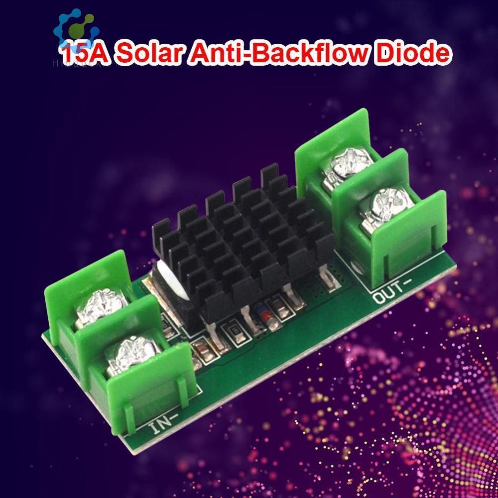 15A Solar Panel Anti Reverse Irrigation Ideal Diode Board Module with ...