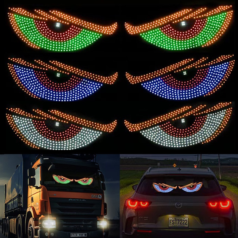 Devil Eye LED Car Sticker