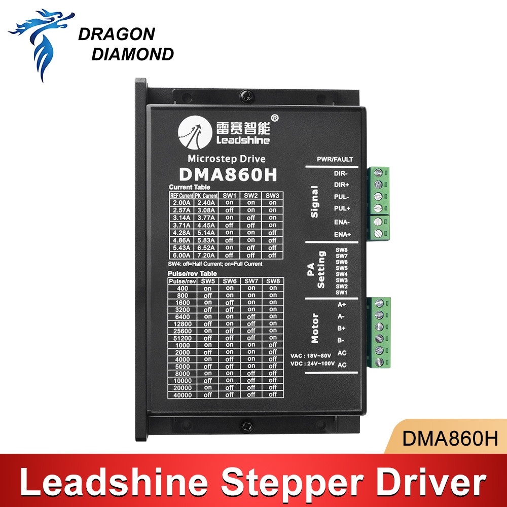 YEJMKJ Digital Stepper Motor Driver, 2.8-8.4A 24-110VDC/18-80VAC 2