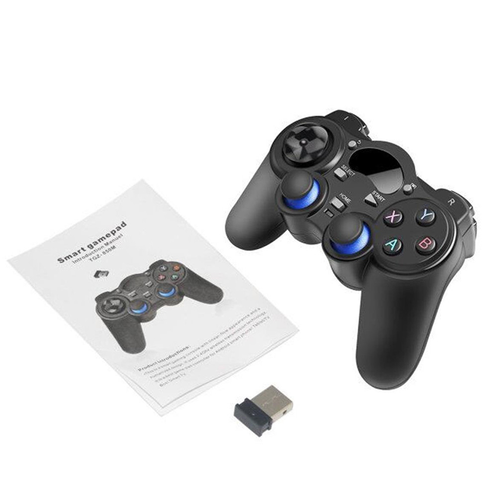 2.4G Wireless Gaming Controller Android USB Joystick with OTG Converter ...