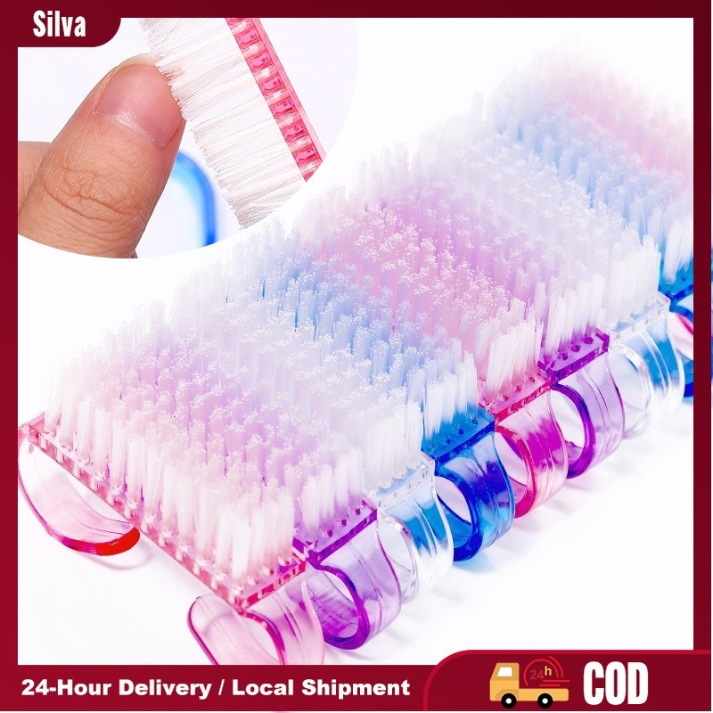 Cleaning Nail Brushes Lot Nail Art Manicure Pedicure Soft Remove Dust ...
