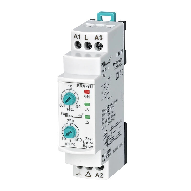 Samwha-Dsp ERV-YU Electronic Star Delta Time Relay | Shopee Philippines