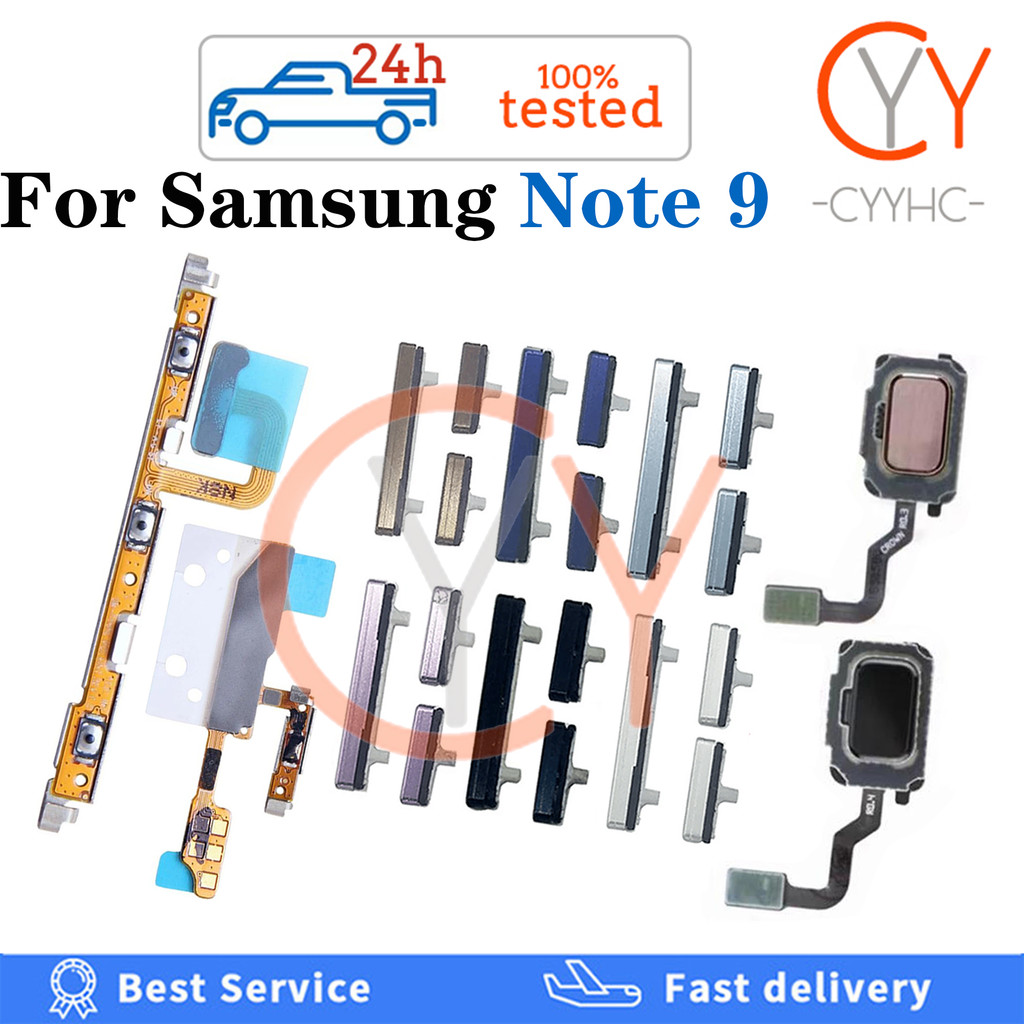 For Samsung Galaxy Note 9 N960 Back Home Button Fingerprint Scanner ...